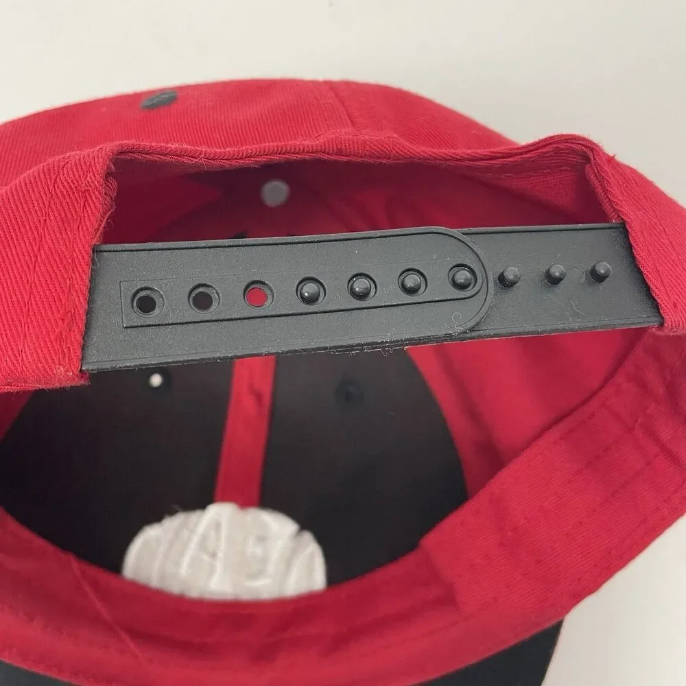 Disney Parks Hat Dead Men Tell No Tales Red Embroidered Snapback Youth Size